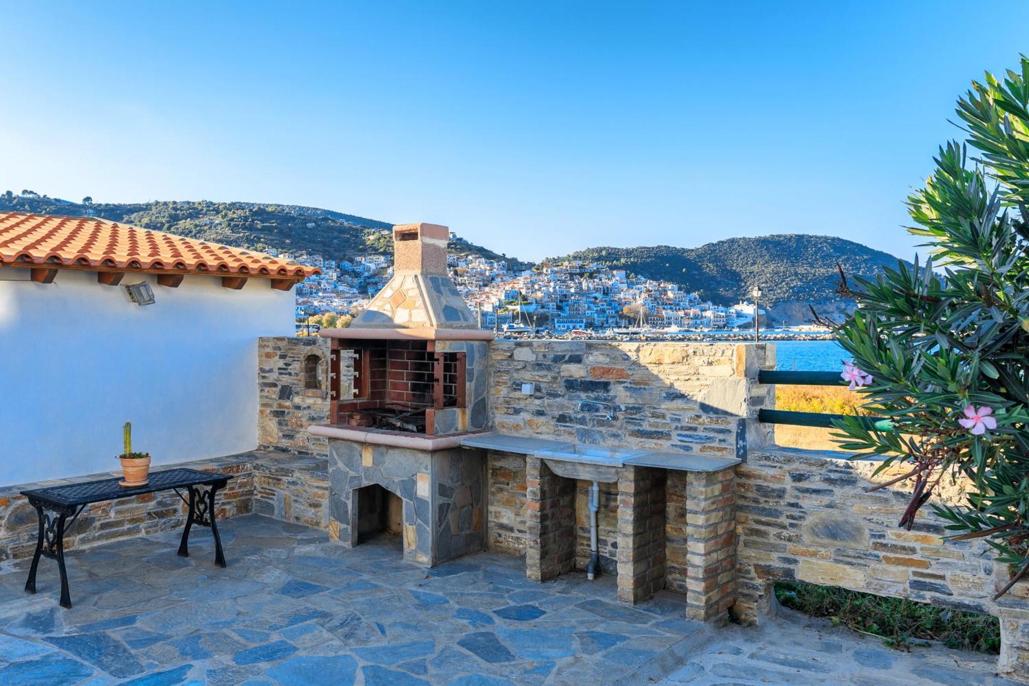 Nikolaos Studios Apartments Skopelos Town Exterior foto